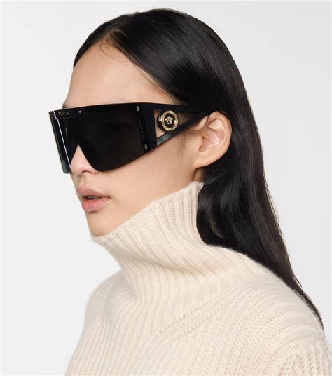 versace yellow glasses|best oversized sunglasses versace.